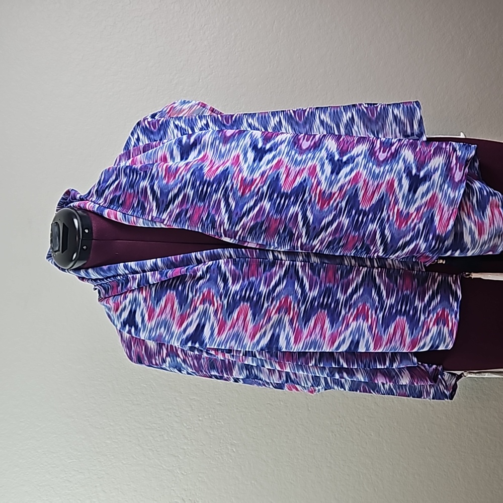 Tommy Bahama | NWOT Women's Tassel Watercolors Blues Purples Wrap Scarf